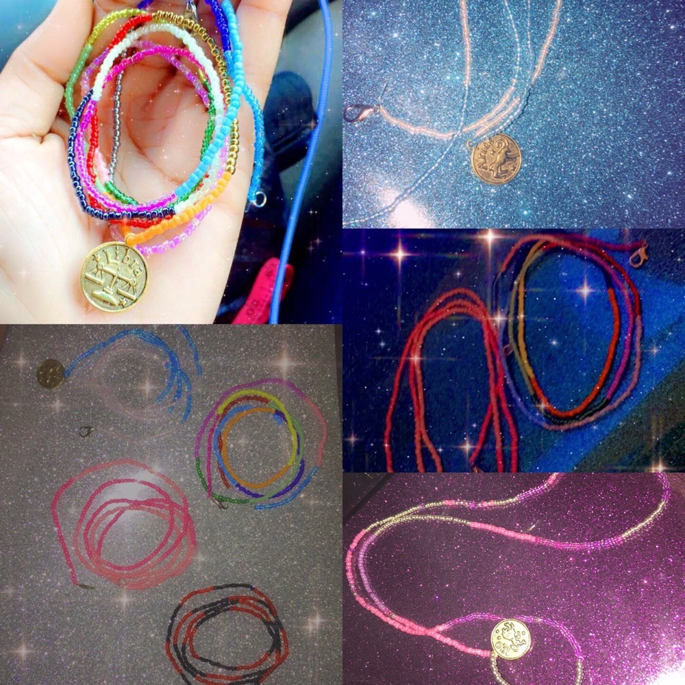 Custom waist beads